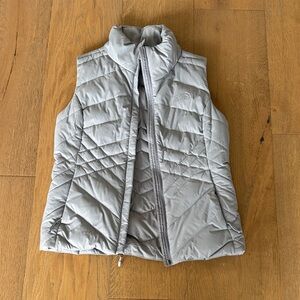 The North Face Gray Quilted Vest